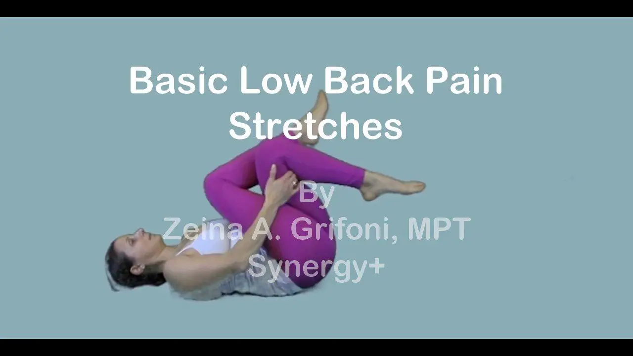 9 Basic Low Back Pain Stretches to do at home